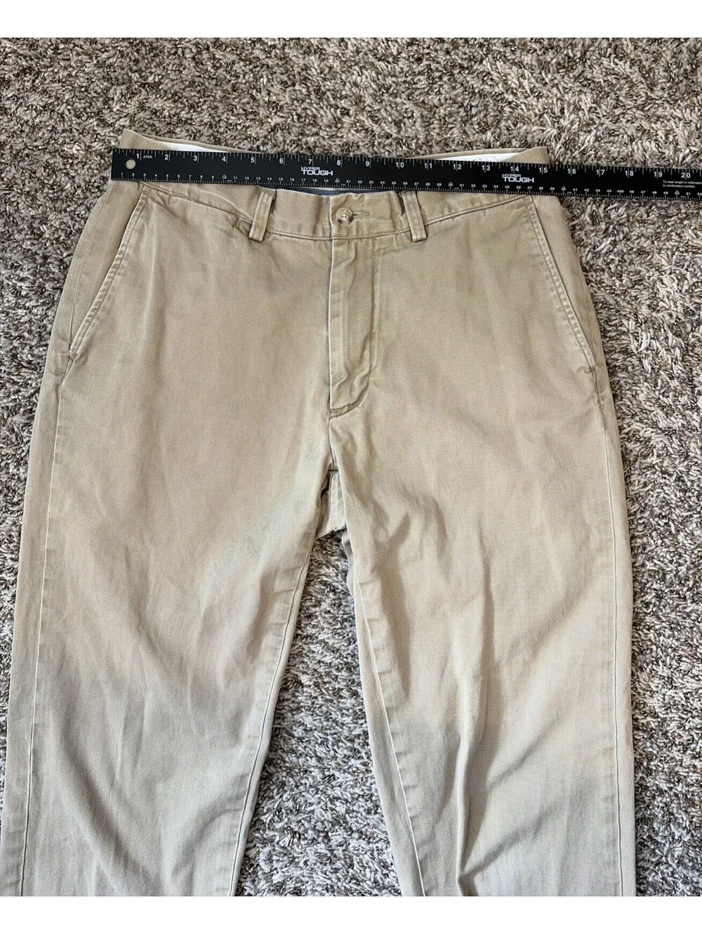Polo Ralph Lauren Chino Pants Men's Size 32x30 Beige Classic Twill Straight Pony